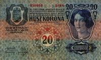 1913, 20 Kronen, 