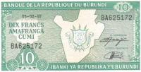 1997, 10 Francs, 