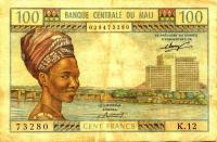 1972, 100 Francs, 