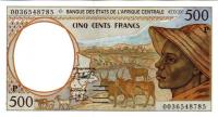 2000, 500 Francs (P), 