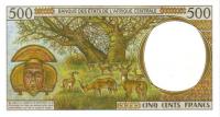 2000, 500 Francs (P), 