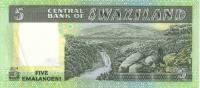 1984, 5 Emalangeni, 