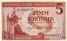 5 Kronur (��� a), 1957