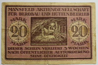 Eisleben, Provinz Sachsen 20 Mark 1922.jpg